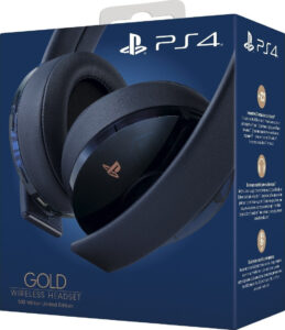 Sony+Gold+Wireless+Headset+500+Million+Limited+Edition