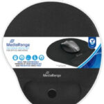 mediarange ergonomic mousepad black (mros250)