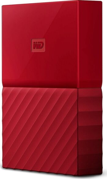 Εξωτερικός Σκληρός Δίσκος Western Digital 2.5'' My Passport 4TB Red (WDBYFT0040BRD)