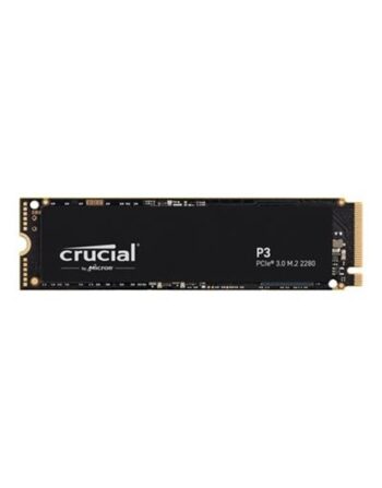 crucial p3 1tb ssd m.2 pcie gen 3x4 3500mbps read 3000mbps write ct1000p3ssd8 normal