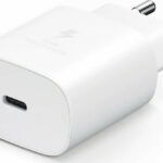 samsung usb c adapter white fast travel charger 25w (ep ta800nwegeu)