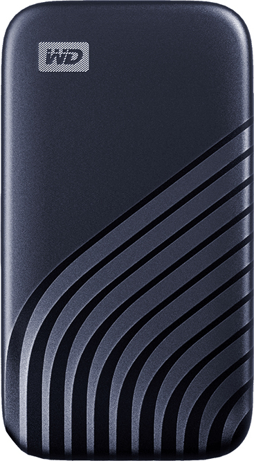 western digital my passport ssd (2020) usb 3.2 / usb c 1tb 2.5" Μπλε wdbagf0010bbl