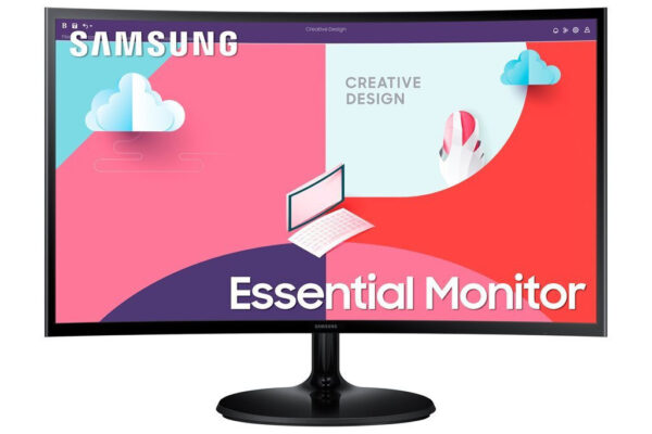 samsung s27c364eau va curved monitor 27" fhd 1920x1200 4ms gtg