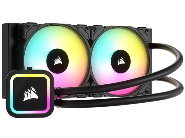 corsair icue h100x elite 240mm black (cw 9060065 ww2)