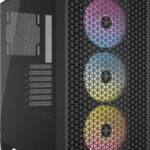 corsair 3000d airflow rgb tempered glass midi tower black (cc 9011255 ww)