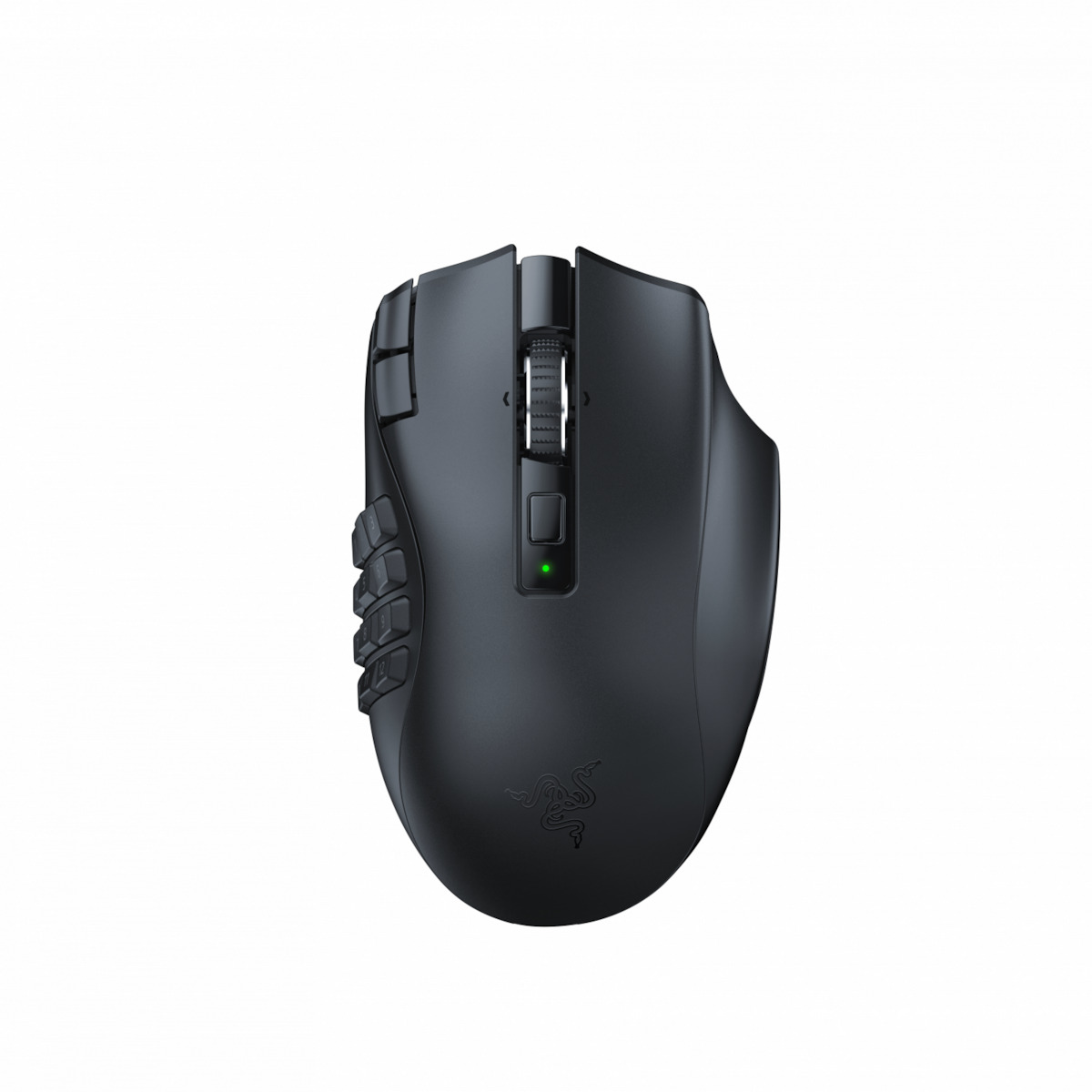 razer naga v2 hyperspeed wireless mmo gaming mouse 30k dpi 2.4ghz / bluetooth 19 buttons