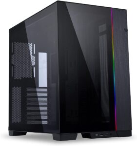 LIAN+LI+O11D+EVO+BLACK+%28EATX+%28UNDER+280MM%29%2FATX%2FM-ATX%2FITX%29+PC+CASE