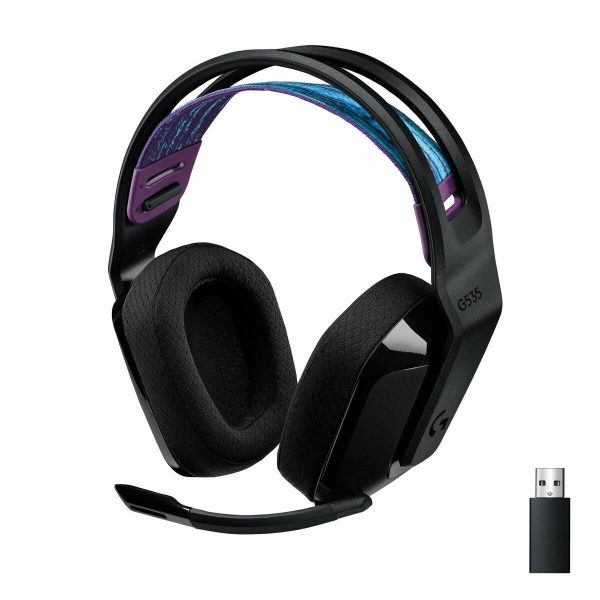 logitech g535 wireless gaming headset black (981 000972)
