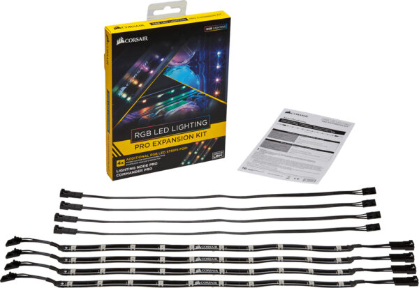 corsair rgb led lighting pro expansion kit (cl 8930002)