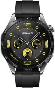 Huawei+Watch+GT+4+46mm+Black+Strap+%2855020BGS%29