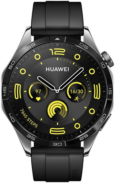 huawei watch gt 4 46mm black strap (55020bgs)
