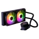 cooler master masterliquid 240l core argb liquid cooler (mlw d24m a18pz r1)