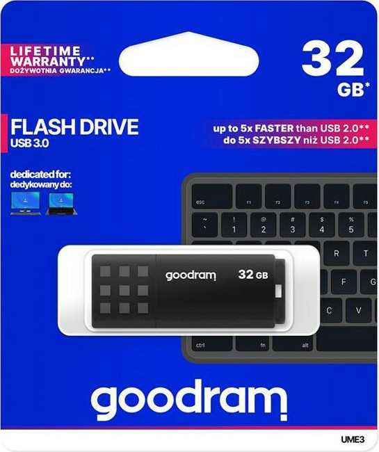 goodram ume3 64gb usb 3.0 stick (ume3 0640k0r11) (Αντιγραφή)