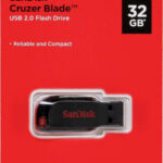 sandisk cruzer blade 32gb usb 2.0 stick (sdcz50 032g b35)