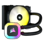 corsair h55 rgb 120mm liquid cpu cooler (cw 9060052 ww)