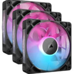 corsair icue rx120 rgb 120mm triple pack black (co 9050167 ww) (Αντιγραφή)