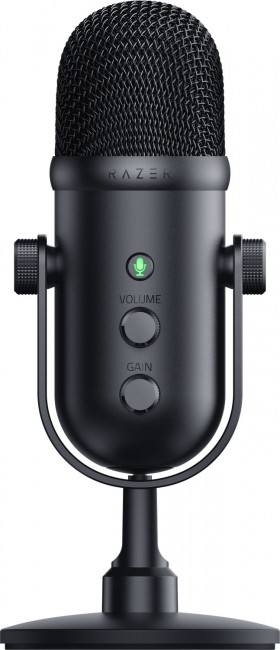 razer seiren v2 pro black pc/ps4/ps5/mac usb microphone with shockmount (rz19 03450100 r3m1)