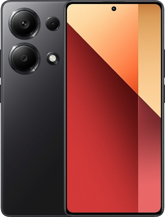 xiaomi redmi note 13 pro 4g nfc 8gb/256gb midnight black eu