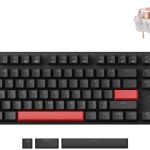 lemokey x1 qmk/via wired mechanical keyboard red switch