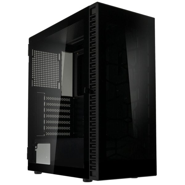 kolink observatory hf glass core midi tower case black no fans