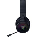 razer kraken v4 wireless 7.1 rgb gaming headset bt/2.4ghz/usb haptic feedback pc/ps5/ps4