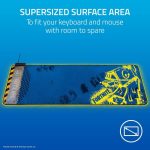 razer goliathus chroma extended fortnite + skin gaming rgb cloth mousepad