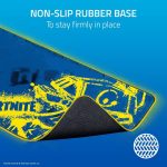 razer goliathus chroma extended fortnite + skin gaming rgb cloth mousepad