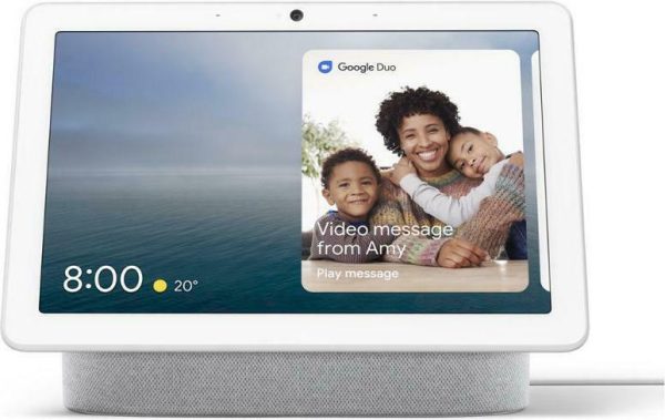 google nest hub max smart home assistant chalk (ga00426)
