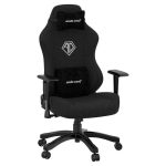 anda seat gaming chair phantom 3 black fabric (ad18y 06 b f)