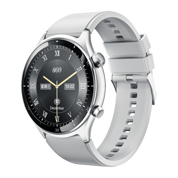 qcy active gt s7 bt call watch gray 3atm waterproof, 120 sports (auto detect sport a.i.)