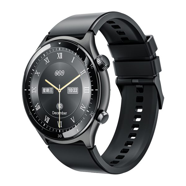 qcy active gt s7 bt call watch black 3atm waterproof, 120 sports (auto detect sport a.i.)