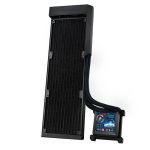 lian li hydroshift lcd 360 no fans black aio cpu liquid cooler