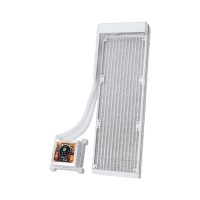 lian li hydroshift lcd 360 no fans white aio cpu liquid cooler