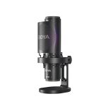 boya by k9 usb rgb microphone 3 selectable patterns w. shockmount (9 zones rgb)
