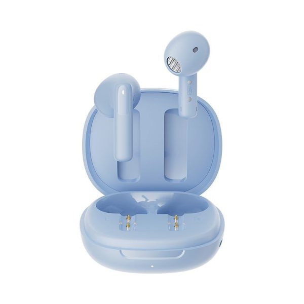 qcy ailybuds e20 clear blue hybrid anc semi ear tws earbuds 6mics 13mm driver ipx4 bt5.4 35h