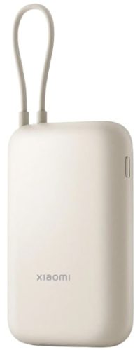 xiaomi powerbank 10000mah (integrated type c cable) Μπεζ (bhr9072gl)