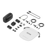 boyamic 2 02 wireless hd 2xlavalier microphone usb c &camera 4x rxs 32bit float onboard rec 300m 15h