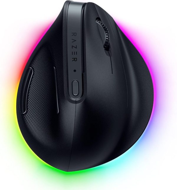 razer pro click v2 vertical wireless ergonomic mouse chatgpt ai gaming long battery