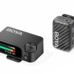 boyamic 2 01 wireless hd twin microphone usb c & camera, 4x rxs, 32bit float onboard rec 300m 15h
