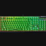 razer blackwidow v4 x minecraft + skin rgb gaming mechanical keyboard macro keys green switch