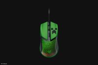 razer cobra minecraft edition + skin 58g lightweight gaming mouse rgb underglow 8500 dpi