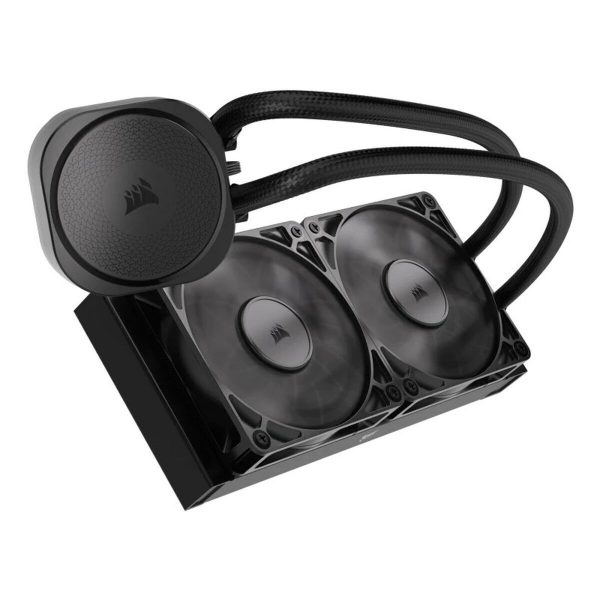 corsair nautilus rs 240 liquid cooler black (cw 9060088 ww)