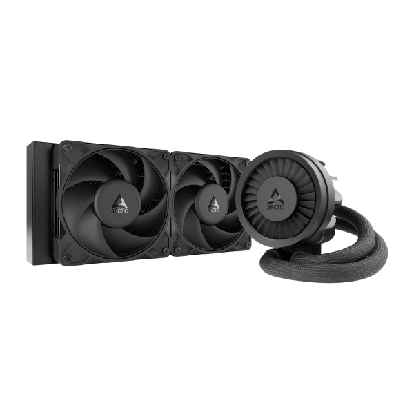 arctic liquid freezer iii pro 240 (black) improved aio cpu water cooler 1700,1851,am4,am5