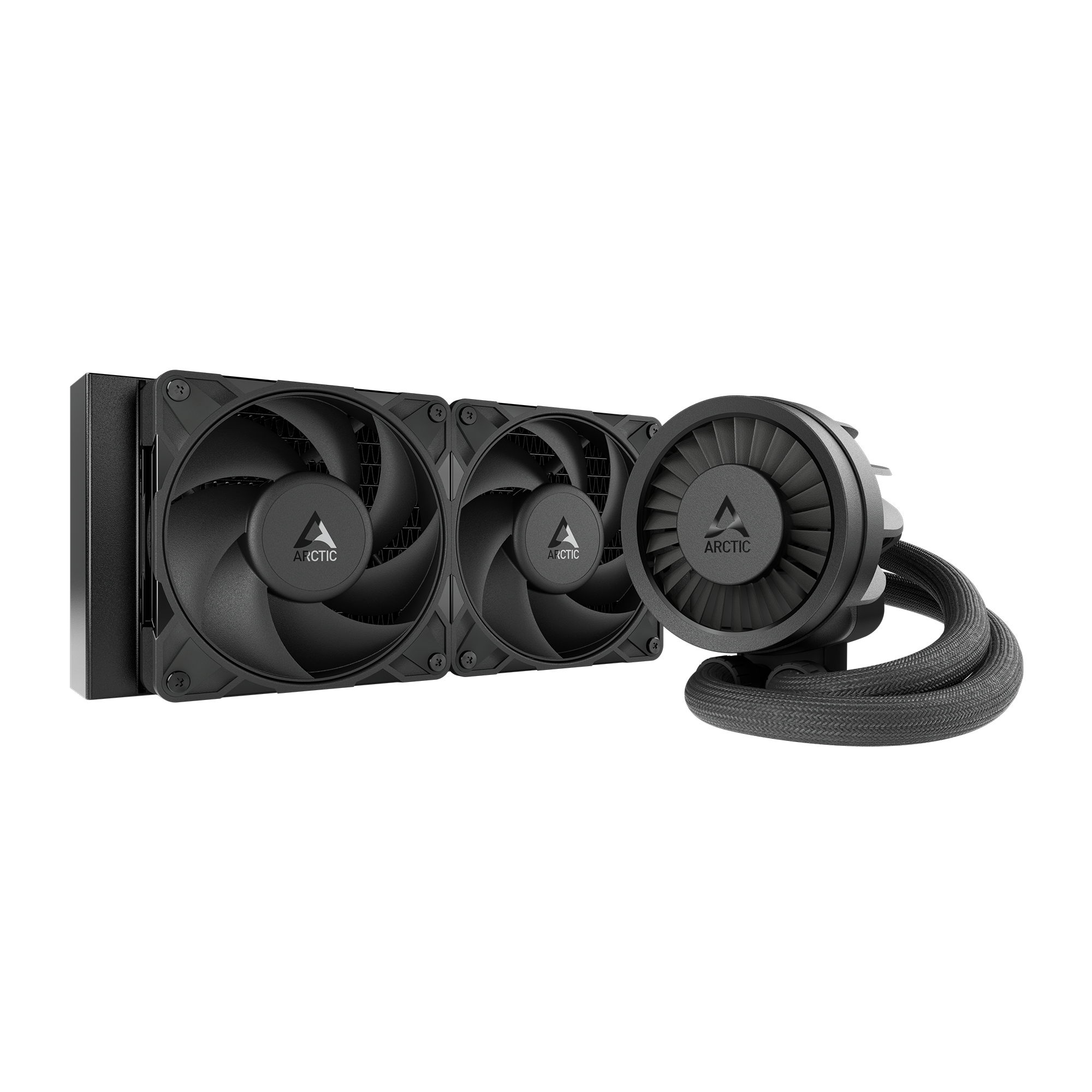 arctic liquid freezer iii pro 240 (black) improved aio cpu water cooler 1700,1851,am4,am5