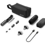 boya magic type c & 3,5mm, usb c receiver wireless microphone 2 tx + 1 rx + charing case