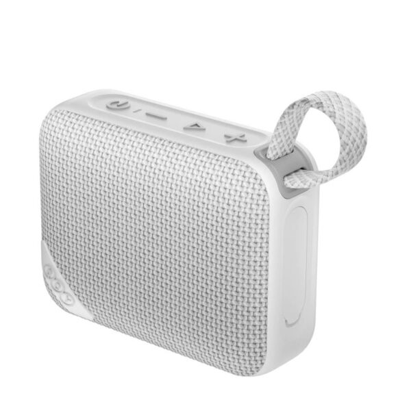 qcy sp2 grey pocket size ip67 rgb bt speaker deep punch bass tws stereo subwoofer 17h