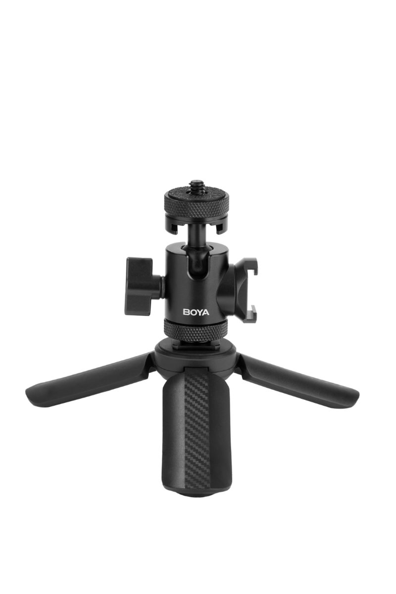 boya desktop stand 01 1/4 inch mount tripod for microphone and camera (released for boya magic)