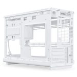 lian li dan case a3 wood white glass side panel m atx all mesh steel fabric pc case from daniel