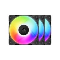 arctic p12 pro a rgb 3 pack pwm 120mm case fan value pack max 3000 rpm pwm regulated