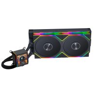 lian li galahad ii lcd 280 tl wireless black aio water cooler am5/am4 lga 1851/1700/1200/115x